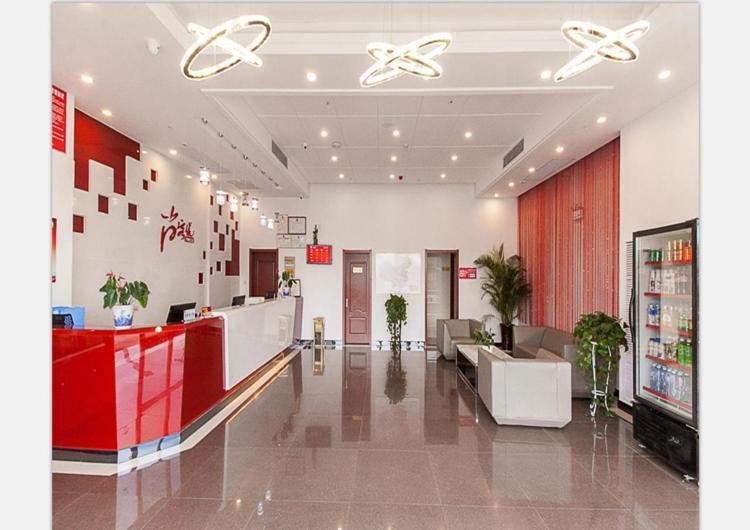 Thank Inn Chain Hotel Anhui Bengbu South Railway Station Exterior foto